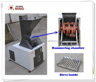 China Airtight Small Coal Design 3mm Output Size Coal Grinder, Lab Hammer Mill Crusher for sale