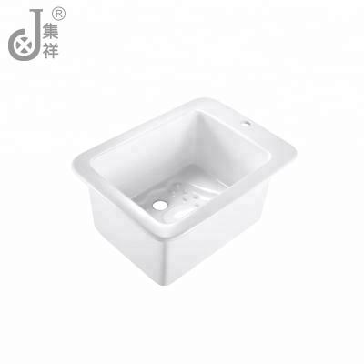 China Original factory JXP01 square foot spa ceramic washbasin for foot massage for sale