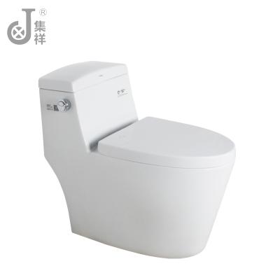 China Double-flow Two Flush Valves Hotel WC Toilet Porcelain Bathroom Toilet Made In China for sale