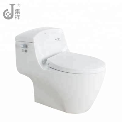 China Double-Flow Western Chaozhou Bathroom Soft Narrow Sanitary Ware Ceramic Toilet Bowl for sale