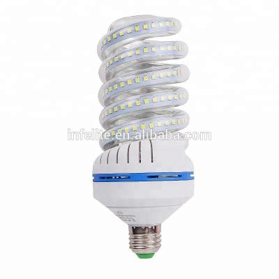 China Glass Spiral Shape Energy Saving LED CFL Corn Bulb Light Lamp 5W 7W 9W 12W 16W 20W 24W 30W for sale