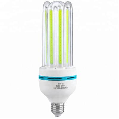 China IN-202 U Shape 3U 4U E26 E27 5W 7W 9W 12W 16W 20W 24W 30W Corn Aluminum Energy Saving Bulb Light Lampada for sale