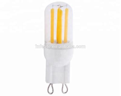 China Mini Refrigerator Bulb Lamp T20 T22 T25 T26 LED Glass Filament G9 4W LED Filament Tubular Tube T20 G9 4W for sale