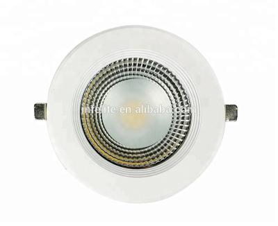 China IN-DL103 Hotel Super Slim Aluminum Die Casting LED Ceilling Downlight Aluminum COB LED Downlight 3W 5W 10W 15W 20W 25W 30W 50W for sale