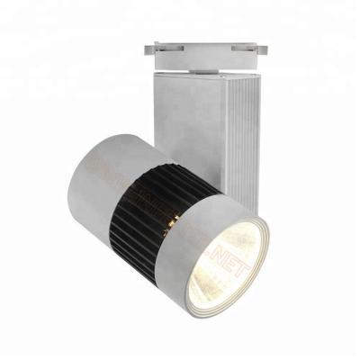 China COB 20W 30W 40W 50W LED Track Light Aluminum Side Light Store Box Cloth Driver IN-TL107 Driver IN-TL107 Rotating Spotlight Lamp Mount for sale