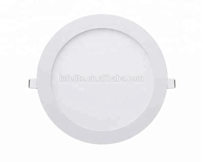 China IN-PL201 Home Office Living Room Store Super Slim Office 3W 6W 9W 12W 15W 18W 24W 30W 36W 48W Round Recessed LED Panel Ceiling Light for sale