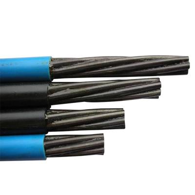 China Construction 7 wire unbonded PC wire 15.2mm pe liner prestressed steel wire wire for sale