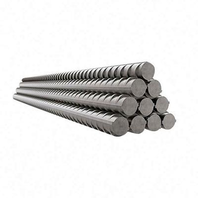 China HRB400E Post Building Material Rebars HRB400E Concrete Steel Rebar Screw Thread Tension Steel for sale