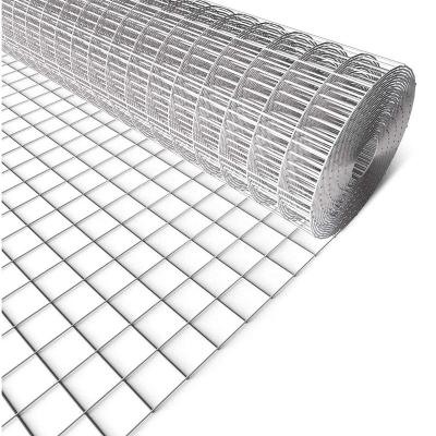 China Plain Weave 10GA 2x2 Hot Dipped Galvanized Galv Welded Wire Mesh Fence Rolls 50x50 MM Galvanized Mesh for sale