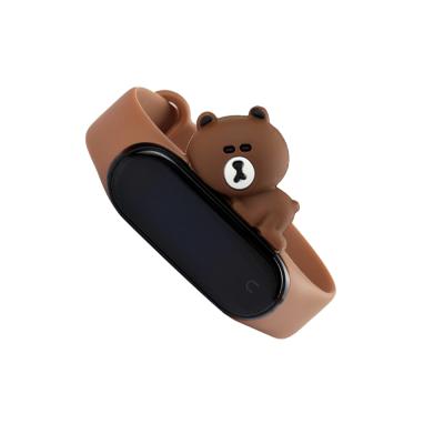 China Replacement 3D Cartoon MI Band 5 Strap Cute Silicone Cute Band Lovely For Xiaomi MI Band 5 Wristbands for sale