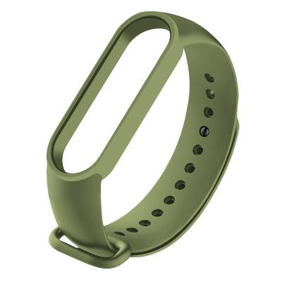 China Pretty Fashion Colorful Silicone Replacement Strap For Xiaomi MI Band 3 Strap 4 5 for sale