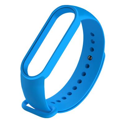 China Hot Selling Original Pure Color Strap Replacement Fashion TPU Strap For Xiaomi MI Band 4/5/6 Watchbands for sale