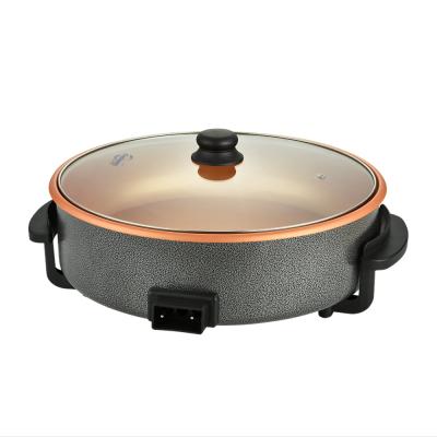 China Car Kitchen Pot Large Multifunctional Electric Hot Home Automatic Pizza Heating Pan for sale