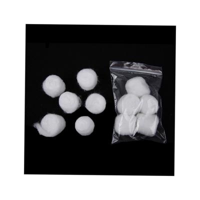 China Medical Standard High Quality Disposable Cotton Balls Wool Cotton Balls Crochet Synthetic Cotton Balls for sale