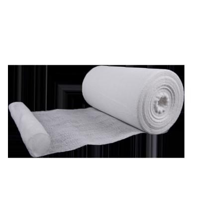 China Materi Medical Bleached 100% Raw Cotton Gauze Roll Hospital Absorbent Cotton Gauze Rolls Wholesale With CE ISO13485 for sale