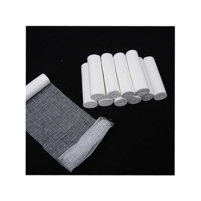 China Hospital Gauze Surgical Supplies Gauze Bandage Custom Size Hydrophilic Bandage Finger Gauze Bandage for sale