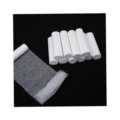 China Medical Surgical Supplies Gauze Triangle Bandage Printed Medical Disposable Gauze Bandage Edge Gauze Surgical Non-Sterile Woven Ba for sale