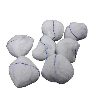 China With Or Without Medical X-Ray Cotton Gauze Ball Cotton Gauze Ball Detectable Customized Medical Sterile 100% Sterile Ball for sale