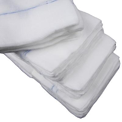 China 100% absorb cotton wholesale high quality medical gauze and bandage gauze fabric abdominal protection Te koop