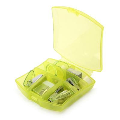 China Mini office stationery set with plastic box for promotion 210004 for sale