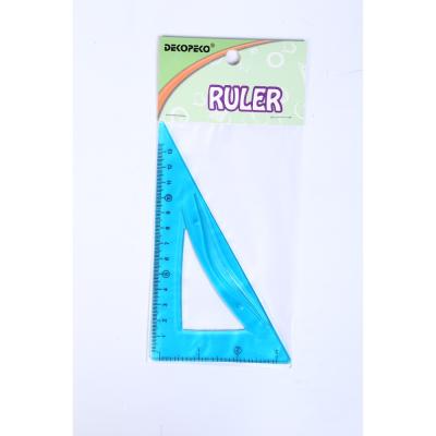 China High Quality Hot Selling School School Desk Triangle Plastic Set Square for sale