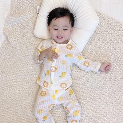 China Newborns Anti-Shrink Baby Clothes Spring Summer Autumn Four-Season Fashion Long Sleeve Neonatal Clothing Set for sale