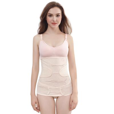 China 2021 Antibacterial Postpartum Restraint Belt Cotton Breathable Gauze Adjustable Slimming Belt for sale