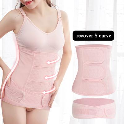 China Antibacterial High Elastic Comfortable Female Waist Adjustment Postpartum Belt for sale