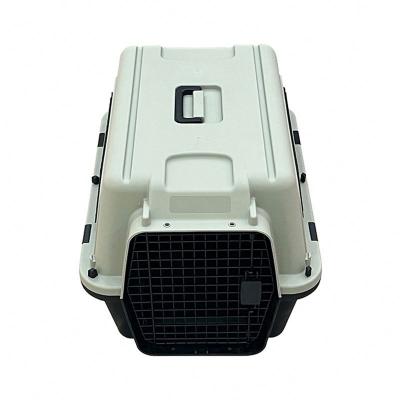 China Breathable Hot Selling Pet Space Bag Dog Airline Crates Portable Plastic Air Box For Cats And Dogs for sale