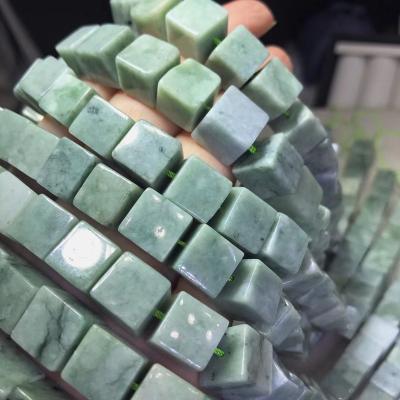 China Myanmar Jade Large Particles Generous Sugar Stone Old Mine Natural Jadeite Semi-complete Loose Beads Wholesale DIY Spacer Beads for sale