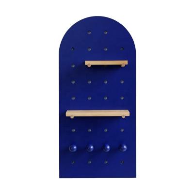 China Wall Viable Organizer Decorative Pegboard Shelf On Wall Display For Wall Decor for sale