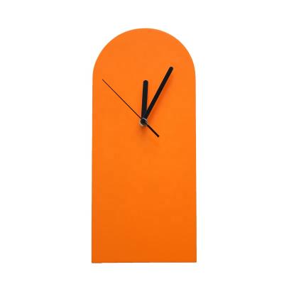 China Creative Simple Silent Wall Watch Living Room Wall Clock Colorful Home Decoration for sale