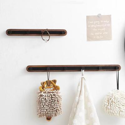 China Chinese style walnut clothes hang hook universal behind the door housewares hanging clothes hanging keys for sale