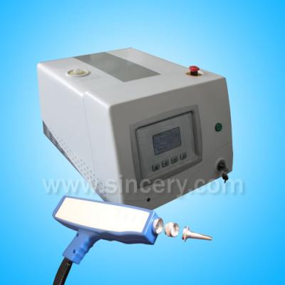 China Mini Q-Switched ND YAG Laser Tattoo Removal Pigmentation Clear for sale