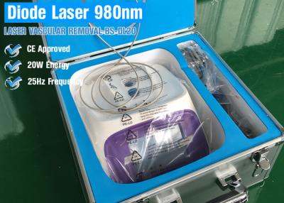 China Vein Vascular removal equipment 980nm diode laser vascular removal spider veins removal blood vessels removal machine for sale