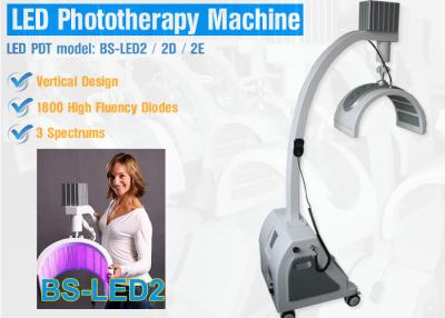 China Four Color LED Light Therapy Professional Equipment For Spider Veins / Red Spots for sale