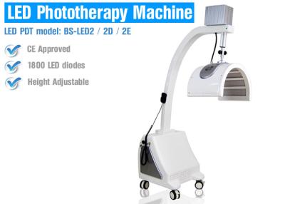 China LED phototherapy lamp with two heads Dual panel LED PDT therapy light for sale