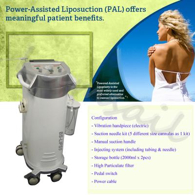 China Professional PAL liposuction machine surgical fat reduce liposuction CE approved power assisted liposuction machine for sale