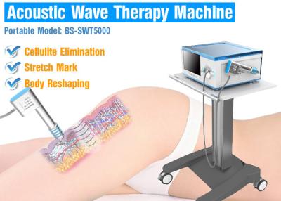 China Advanced model SWT5000 Physical Acoustic wave radial wave therapy equipment for cellulite removal for sale