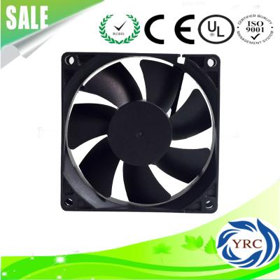 China Low Noise Energy Saving CE ROHS Approved Low Noise High Airflow 80*80*25 mm 80mm AC/DC Small Fan for sale