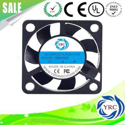 China Computer Fan 3v 5v 12v Micro Axial 30*30*7mm FG CE RoHS 3007 DC Mini Cooling Fan for sale