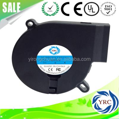 China FG/RD/TC/PWM 3 Inch 7525 75*75*25 mm 12v 24v Mini DC Electric Centrifugal Blower Fan With CE ROHS FCC for sale