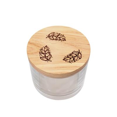 China TAOTAOJU Child Safe Cosmetic Accessories Carving Crafts Aromatherapy Capsule Perfume Wood Cover Glass High Quality Custom for sale