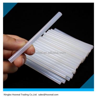 China Building 7mm x 100mm Economy EVA Hot Melt Mini Adhesive Glue Sticks Clear White For Glue Gun 12 Volumes for sale