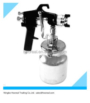 China Industrial High Pressure Paint Spray Gun Gallon Air Spray Gun Chamber HVLP Suction Painter Painter Gun Body Shop Tool for sale