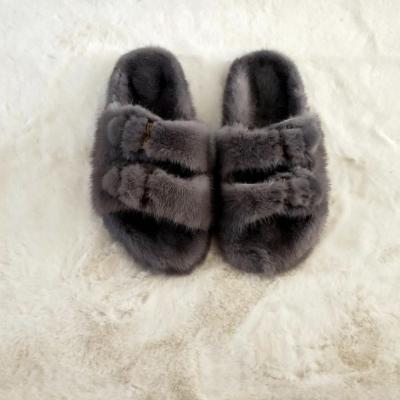 China Cheap colorful fashion fluffy and soft women slipper wool fluffy design latest real slippers custom sandals and soft for sale