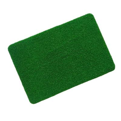 China Decoration Balcony Landscape Grass Floor Washable Good Quality Outdoor Door Mat With PVC Backing for sale