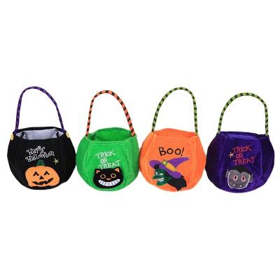 China 2021 Portable Candy Bags Halloween Candy Bag Child Halloween Gift Bag for sale