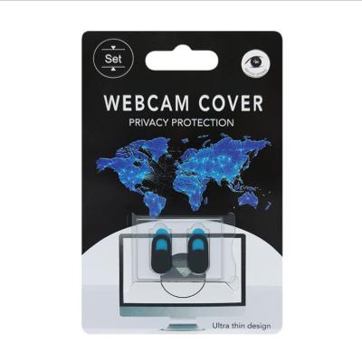 China Convience and High Quality Small Plastic Webcam Cover 2pack Lens Webcam Privacy Cover for Mobile Phone and Laptop Tablet for sale