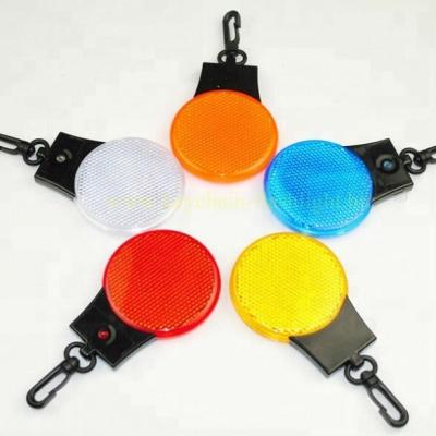 China 2018 Portable Reflective Decoration New Arrival LED Warning Light PMMA Head Range for sale